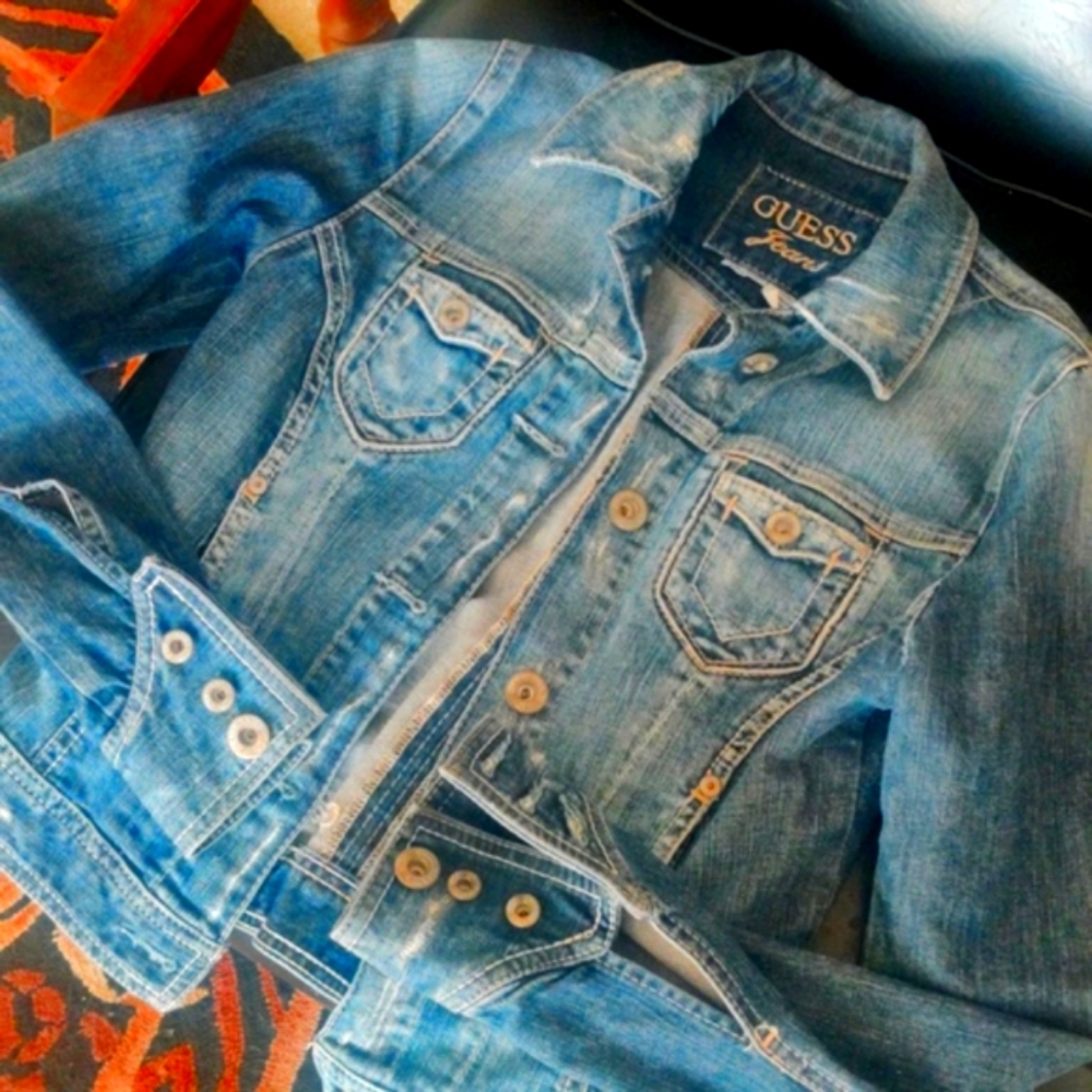 Guess Jean Jacket Euc - image 4